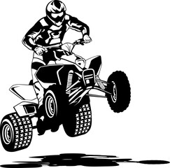 atv logo design icon illustration vector © THE LASTMINI