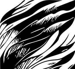 pattern with feathers
