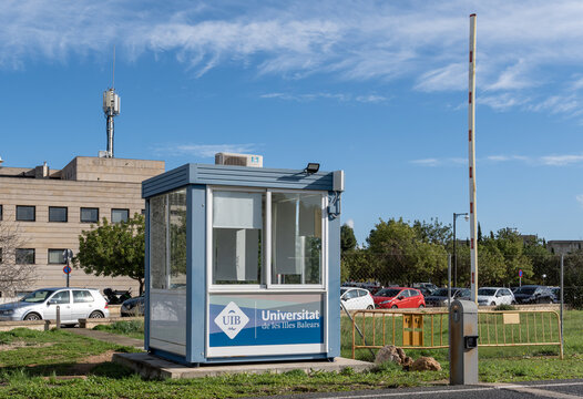 Vehicle Access Control Station At The Uib