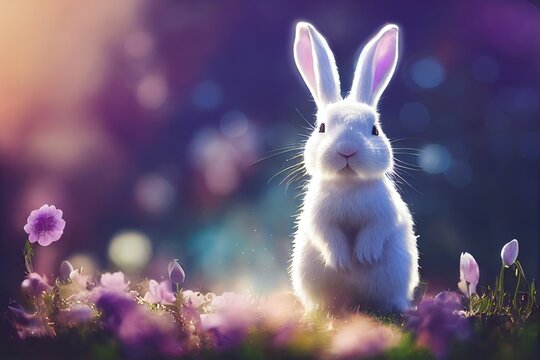 Purple bunny hotsell