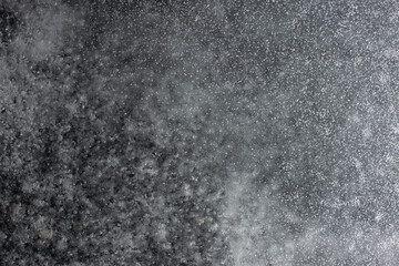 ice texture close up in the detail - macro