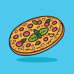 Pizza Vector Illustration