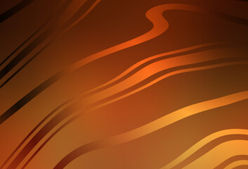 Dark Orange vector modern elegant backdrop.
