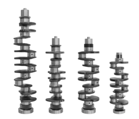 crankshaft isolated on transparent background
