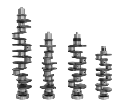 crankshaft isolated on transparent background