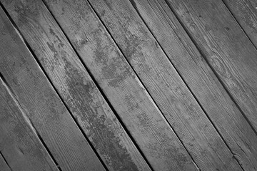 Fototapeta premium Wooden black plank texture background.