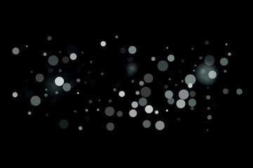 Obraz premium Silver glitter confetti, great design for any purpose. Party decor.