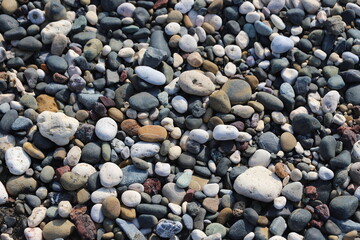 pebbles on the beach