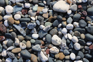 pebbles on the beach
