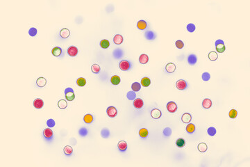 lurred festive bokeh background, blurred light bokeh pattern