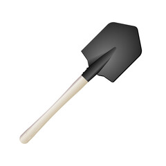 shovel isolated on white
