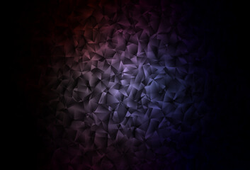 Dark Gray vector gradient triangles template.