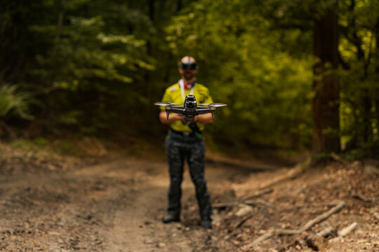 DJI drone operator