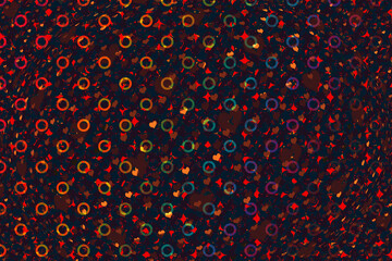 Dots pattern texture background. Flat dotted spotted pattern. Modern dotted template illustration for design, covers, web banners