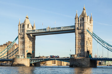 Obraz na płótnie Canvas View of Tower Bridge in London