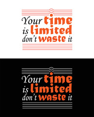Obraz premium T-shirt design template, typography and vector graphics