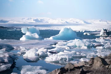 Fotobehang iceberg in polar regions © Yusuke