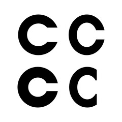 Copyright icon vector for web and mobile app. copyright sign and symbol