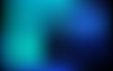 Dark blue, green vector gradient blur pattern.