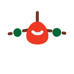Plane Flat Icon