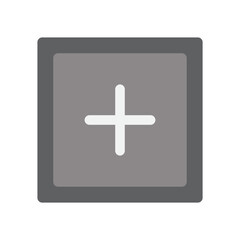 Obraz premium Plus Flat Icon