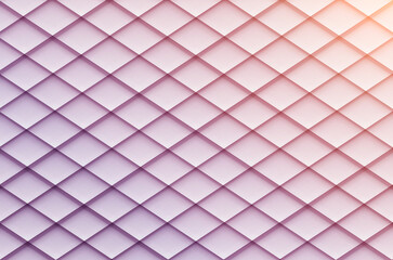 Gradient rhombus shaped texture in light pink and magenta colors as an abstract background.