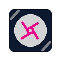 Obraz premium Exhaust Fan Flat Icon