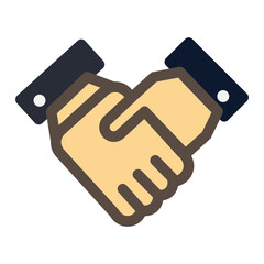 Handshake Flat Icon