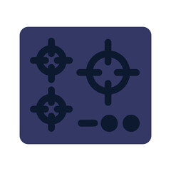 Fototapeta premium Stove Flat Icon