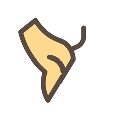 Armpit Flat Icon