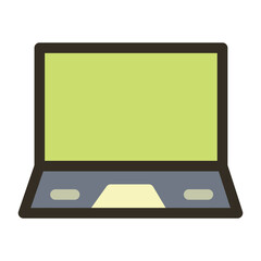 Laptop Flat Icon
