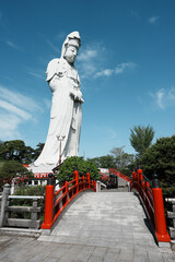 【縦位置】群馬県高崎市の高崎白衣大観音