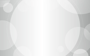 シンプルなグレーの抽象、たくさんの丸の集まり、背景素材、ベクター素材
