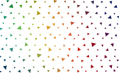 Dark Multicolor vector  abstract polygonal background.