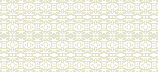 elegant white seamless geometric pattern