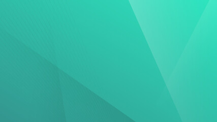 Modern Abstract Background Diagonal Triangle Lines Motion and Green Tosca Gradient Color