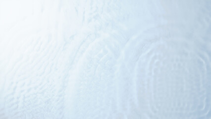 きれいな水面の3Dイラスト。水色。波打つ水面。	