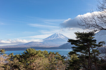 中ノ倉から見る富士山