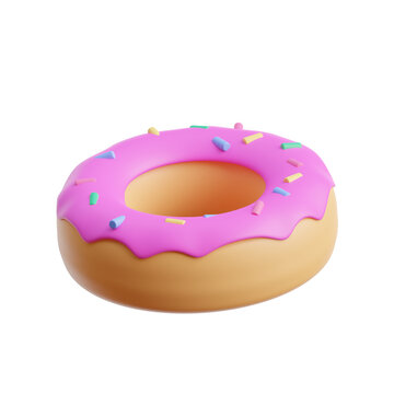 Sweet Donut 3D Icon