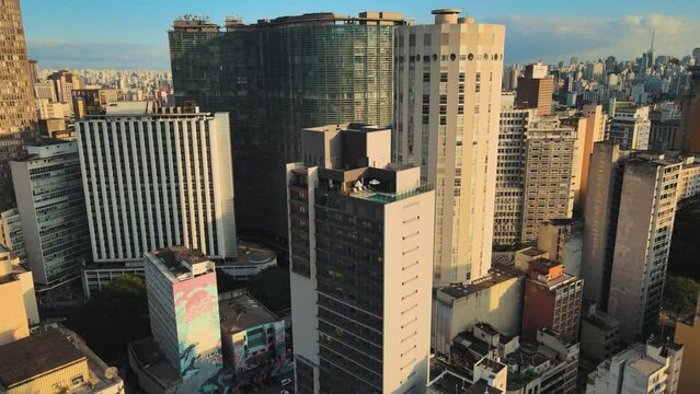 drone aerial shots  buildings sao paulo city sunset center city  constructions  aerialshot big sun
brazil jungle of rock rooftop infinit pool copan