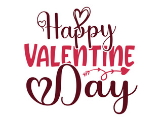 Valentine's Day SVG t-shirt design 