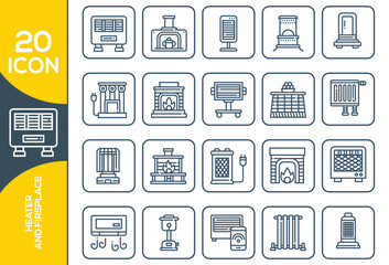 health checkup icon set design