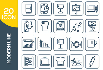 MEDIA ICON SET DESIGN