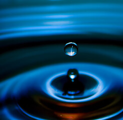 drop of water. Generative AI.