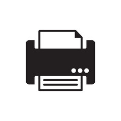 printer icon , printout icon vector