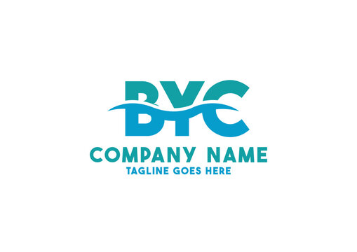 Letter BYC logo design template, BYC logo