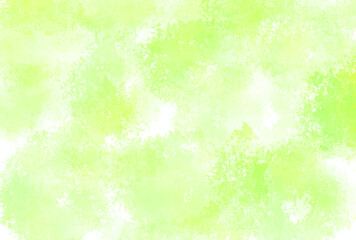 新緑　和紙　水彩　背景