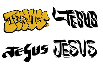 nombre de Jesus, letrero en dise&ntilde;o PNG 