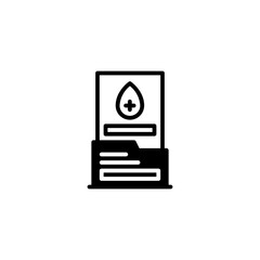 Blood Donor Folder Icon