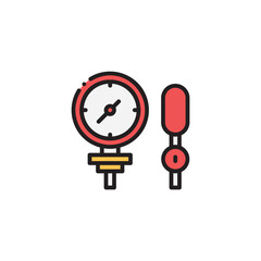 Blood Pressure Gauge Icon
